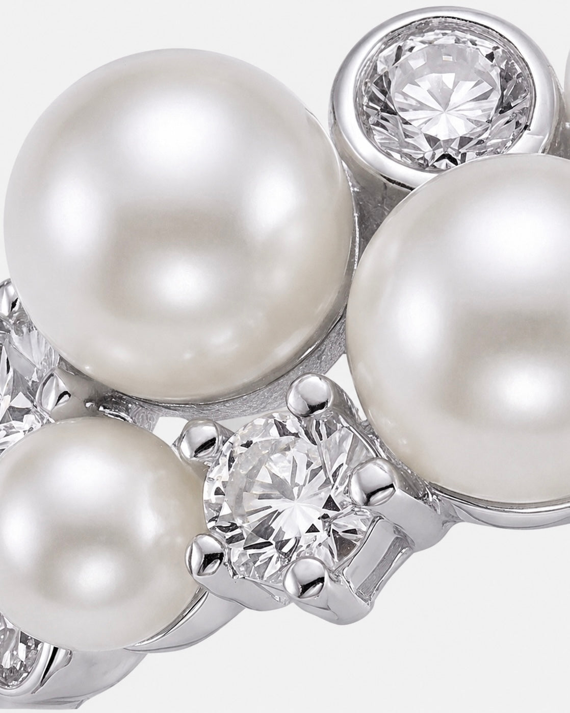 BAGUE CROWN PEARL