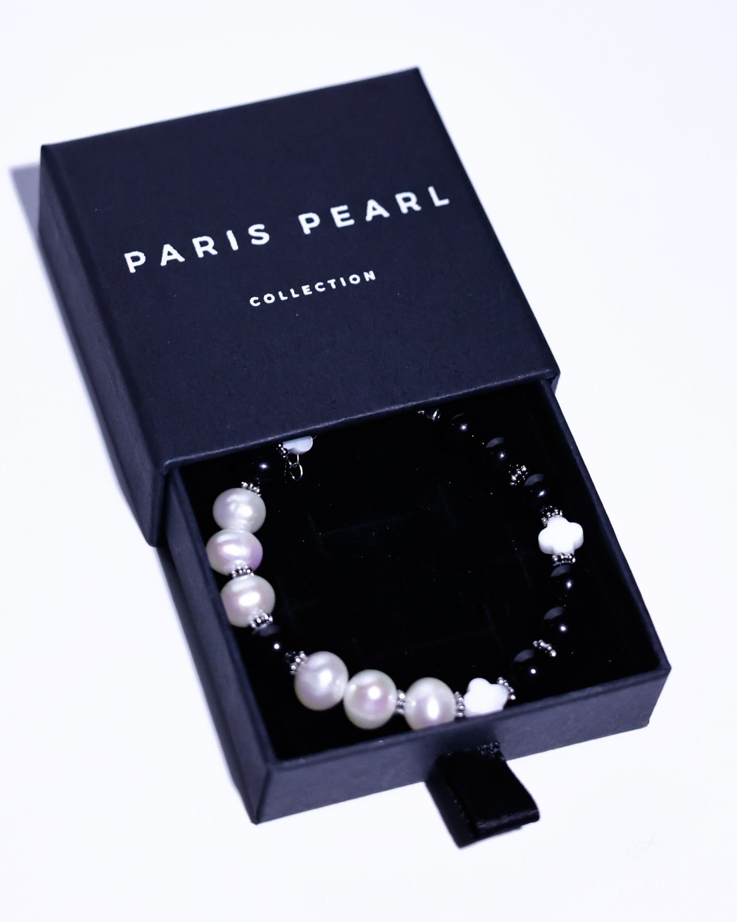 BRACELET ESSENTIAL JOLIET ONYX - Paris Pearl