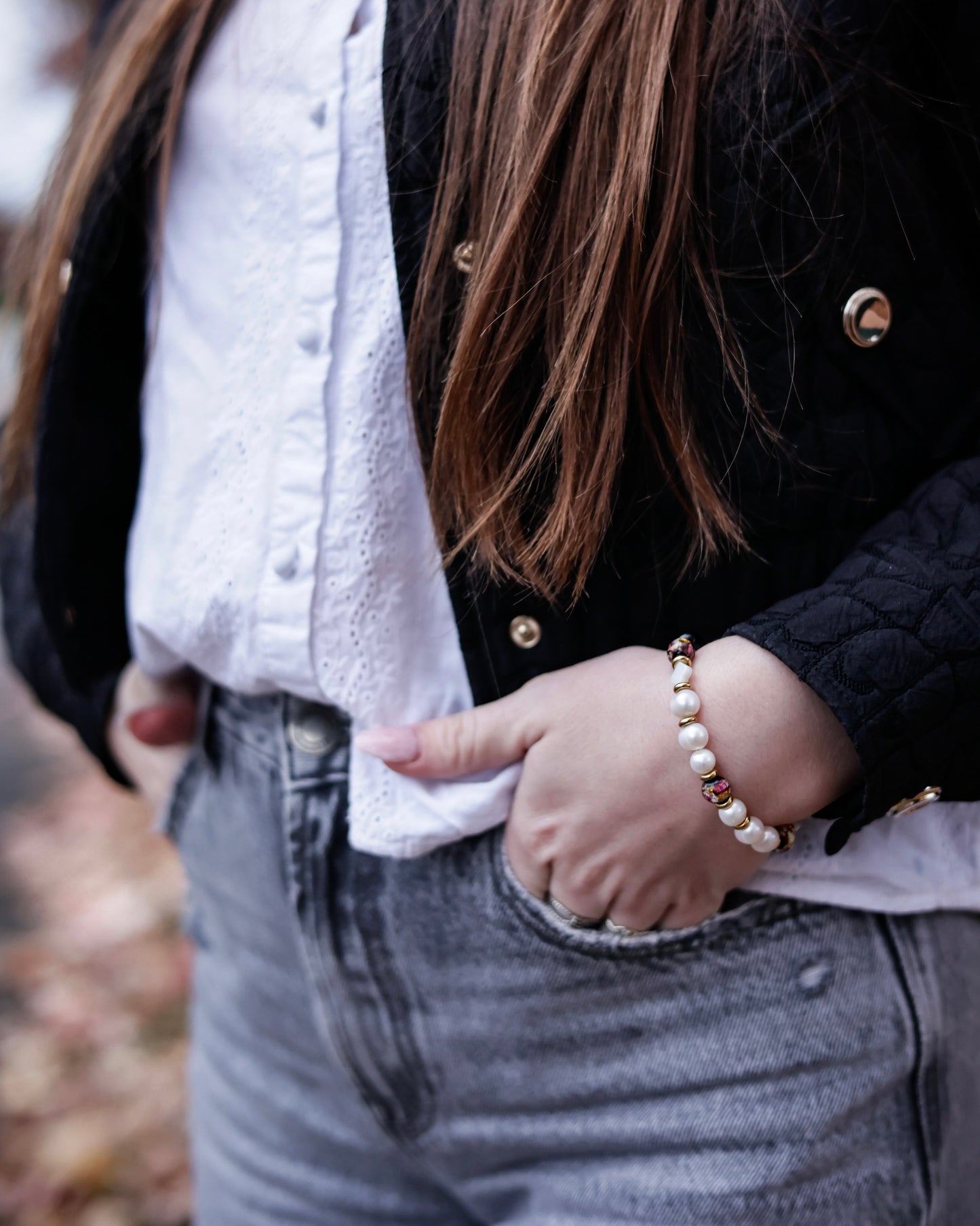 BRACELET LINE JOLIET SAKURA-KŌ - Paris Pearl