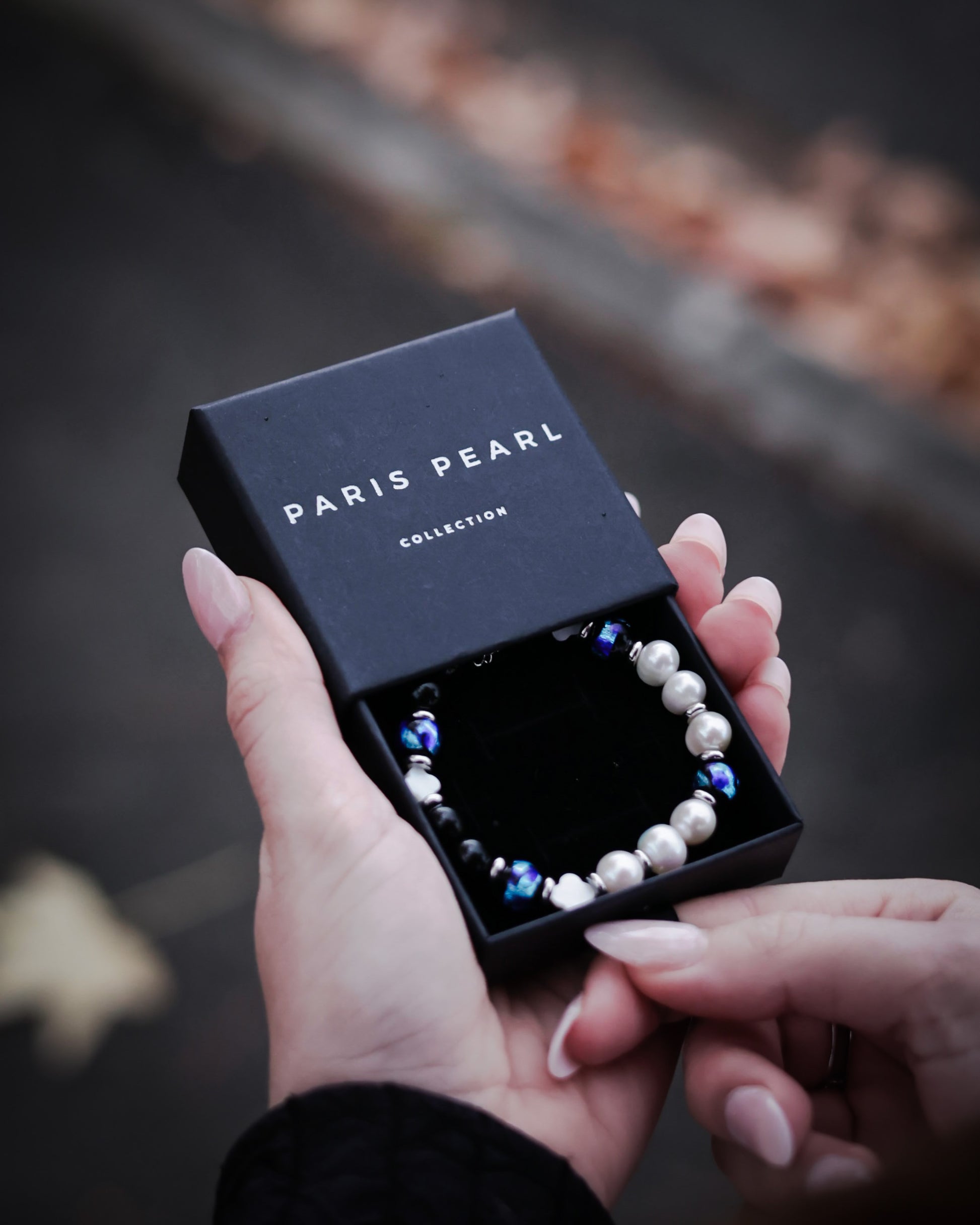 BRACELET LINE JOLIET SAPHIR HOTARU - Paris Pearl