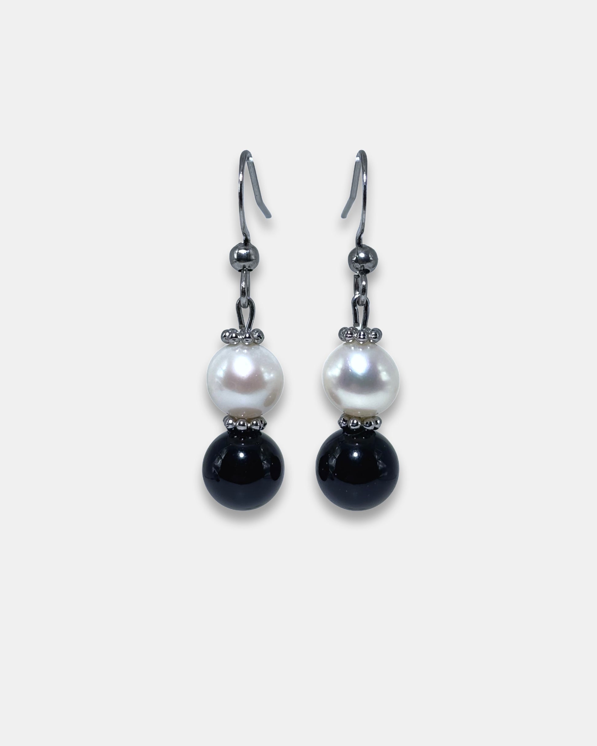 BOUCLES ESSENTIAL JOLIET ONYX - Paris Pearl