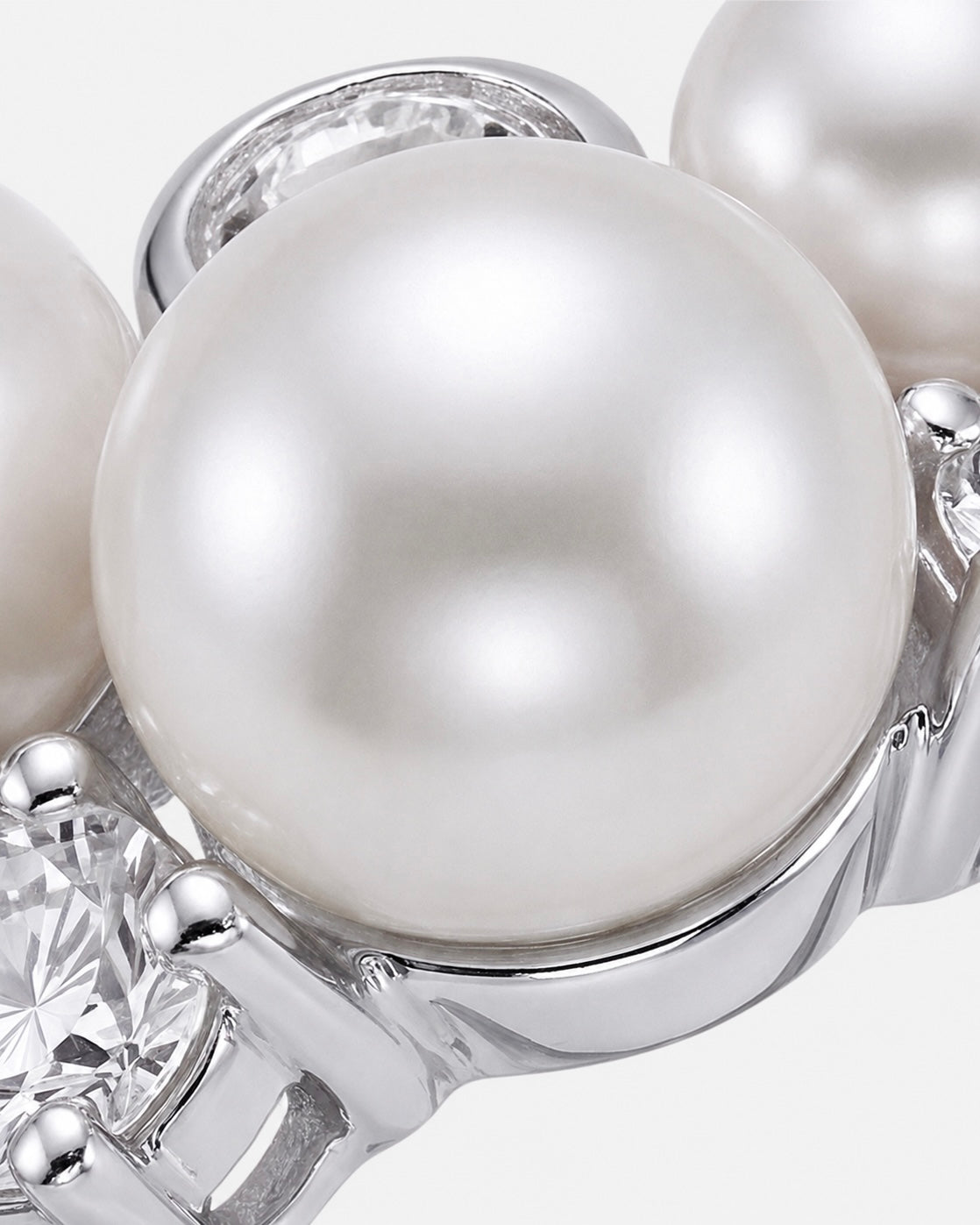 BAGUE CROWN PEARL