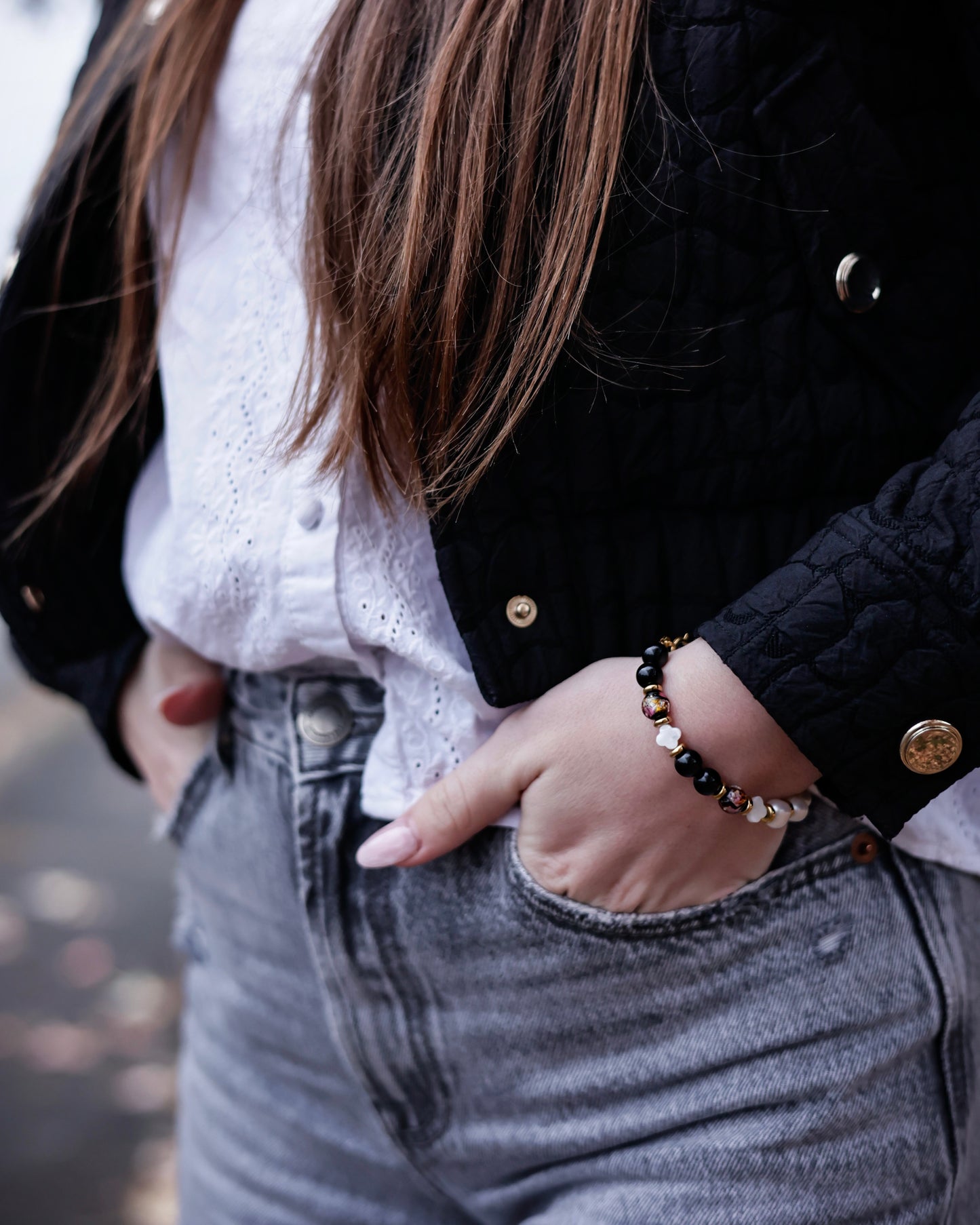 BRACELET LINE JOLIET SAKURA-KŌ - Paris Pearl