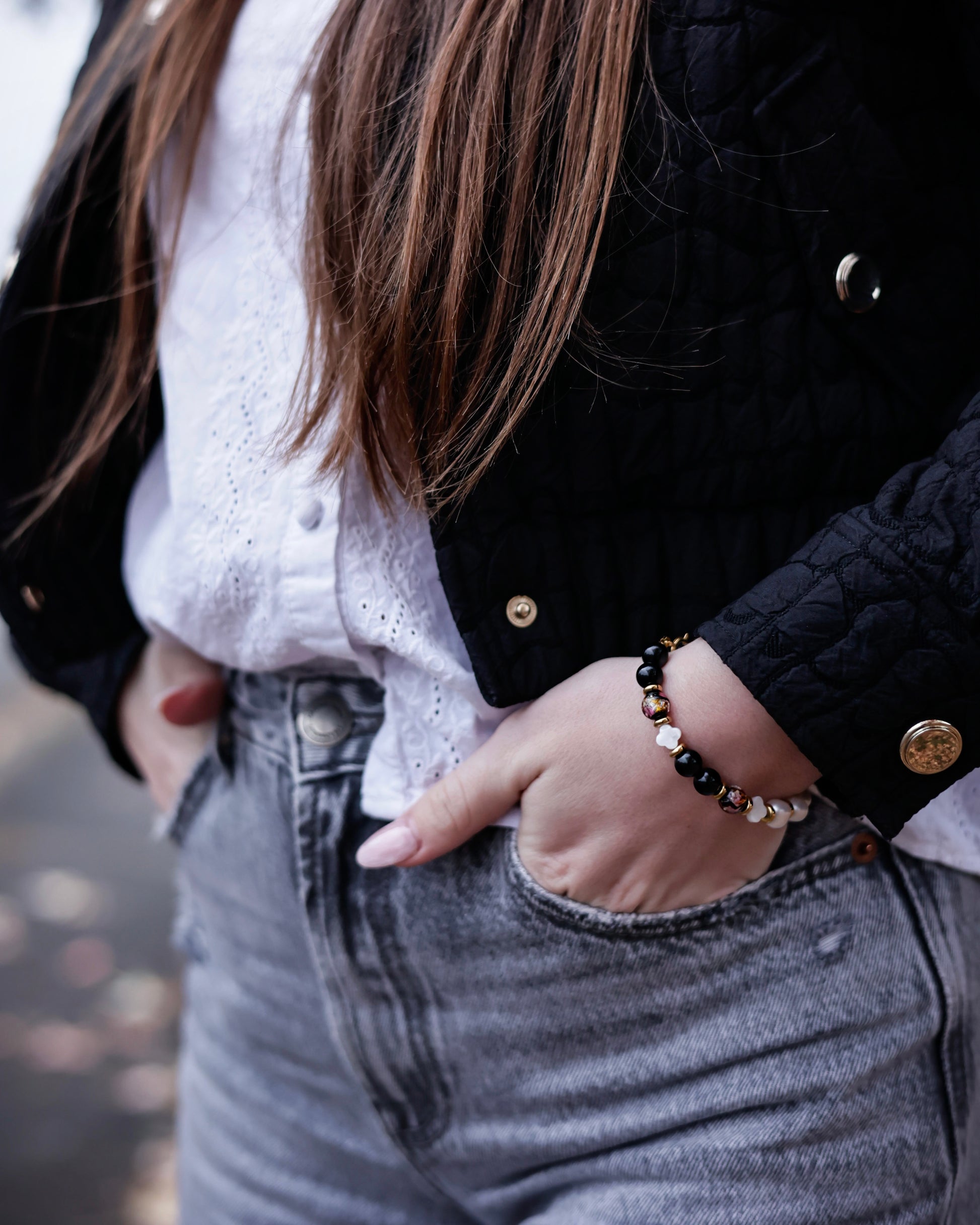 BRACELET LINE JOLIET SAKURA-KŌ - Paris Pearl