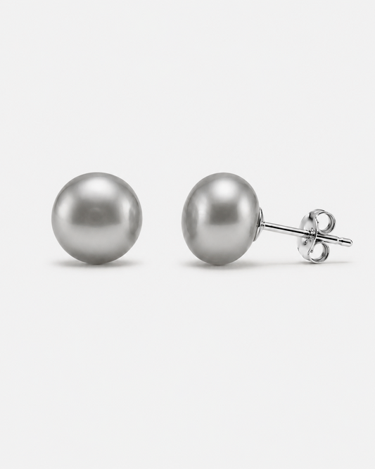 BOUCLES CROWN PEARL - GRISES