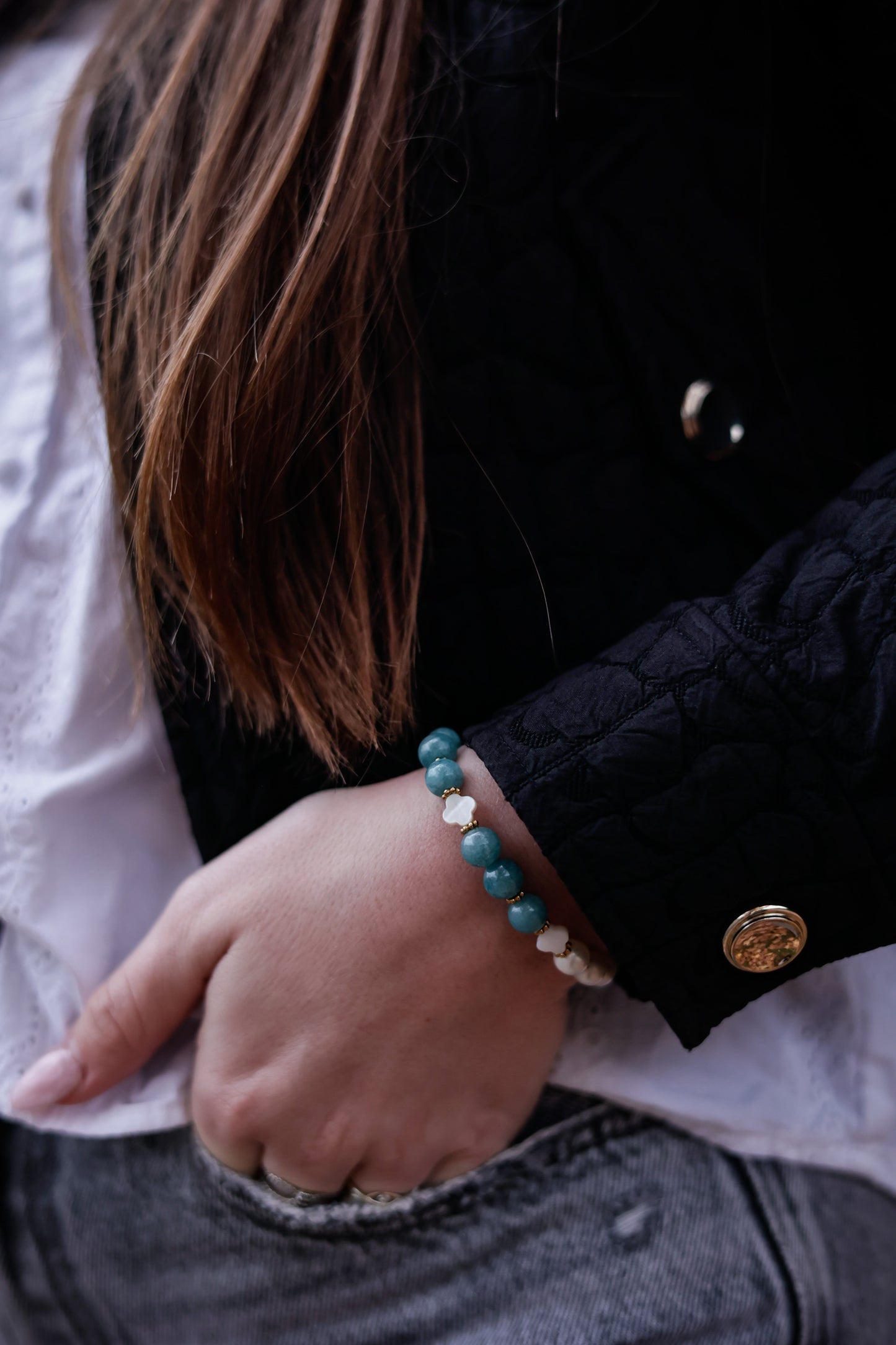 BRACELET ESSENTIAL JOLIET BÉRYLITE - Paris Pearl