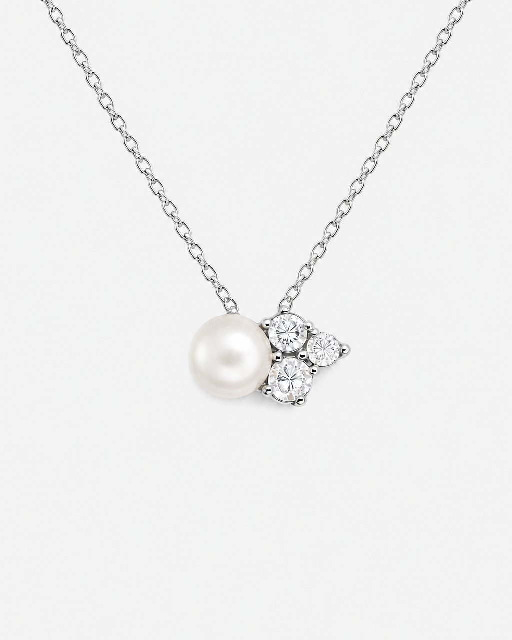 COLLIER CROWN PEARL