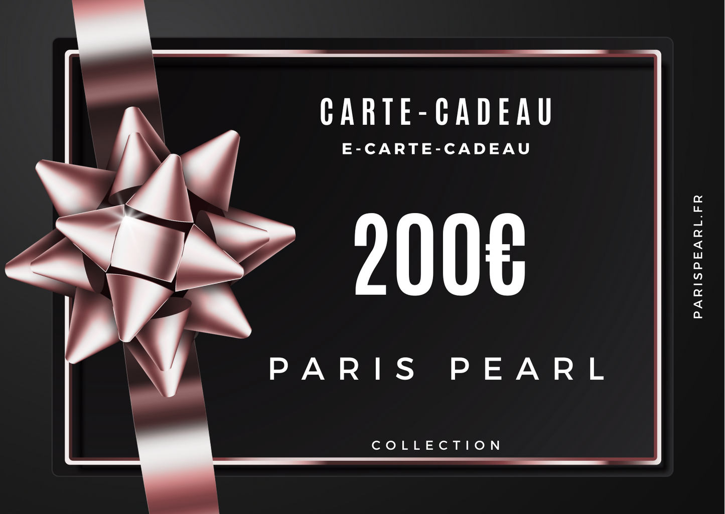 CARTE-CADEAU PARIS PEARL - Paris Pearl